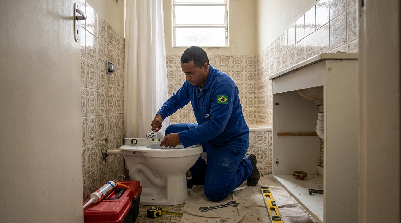Ajuste de Base e Vedação no Coroado, Guarapari‑ES
