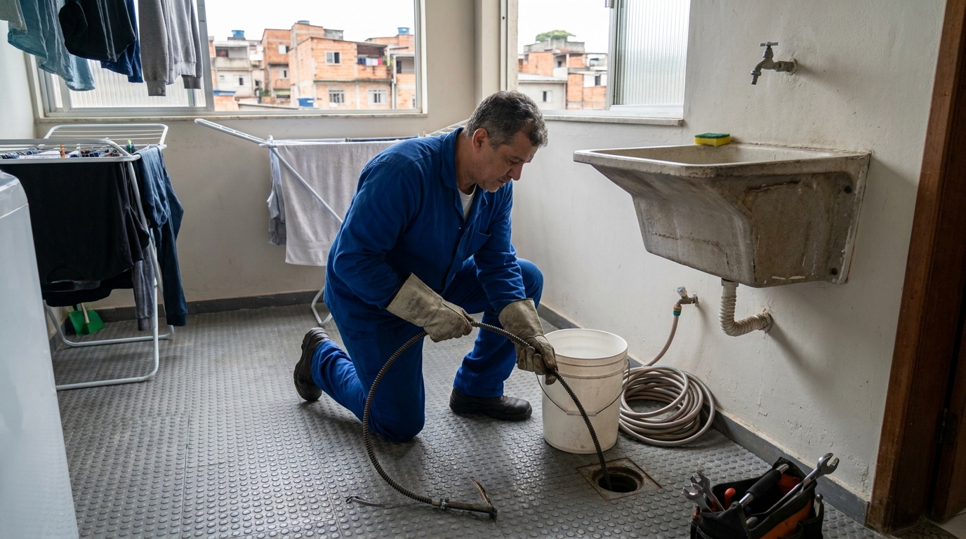 Desentupimento de Ralos Externos em Guarapari‑ES
