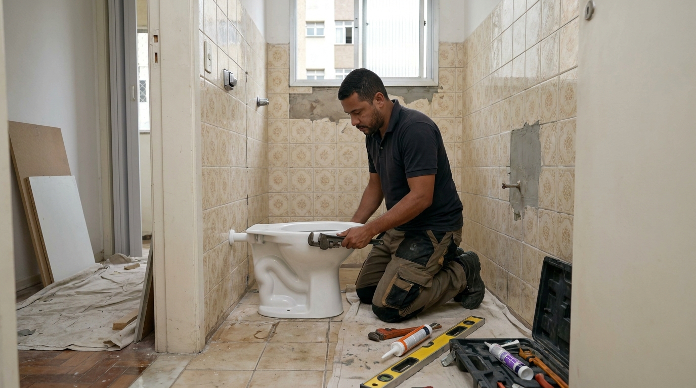 Instalação de Assento no Coroado, Guarapari‑ES