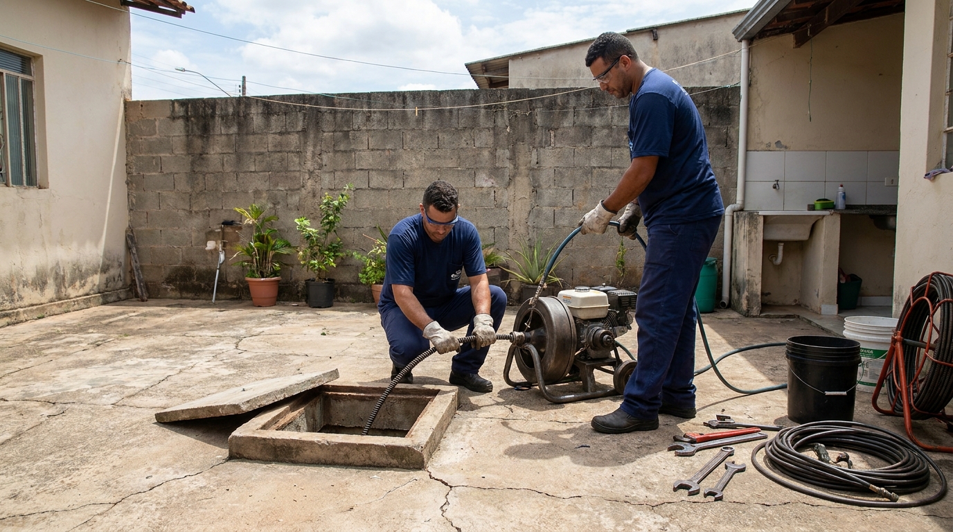 Sucção de Resíduos em Guarapari‑ES